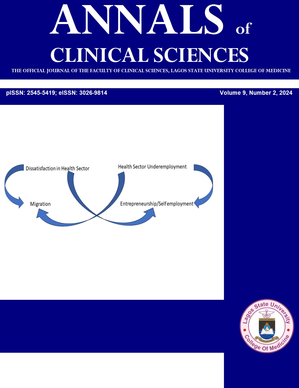 					View Vol. 9 No. 2 (2024): Annals of Clinical Sciences
				