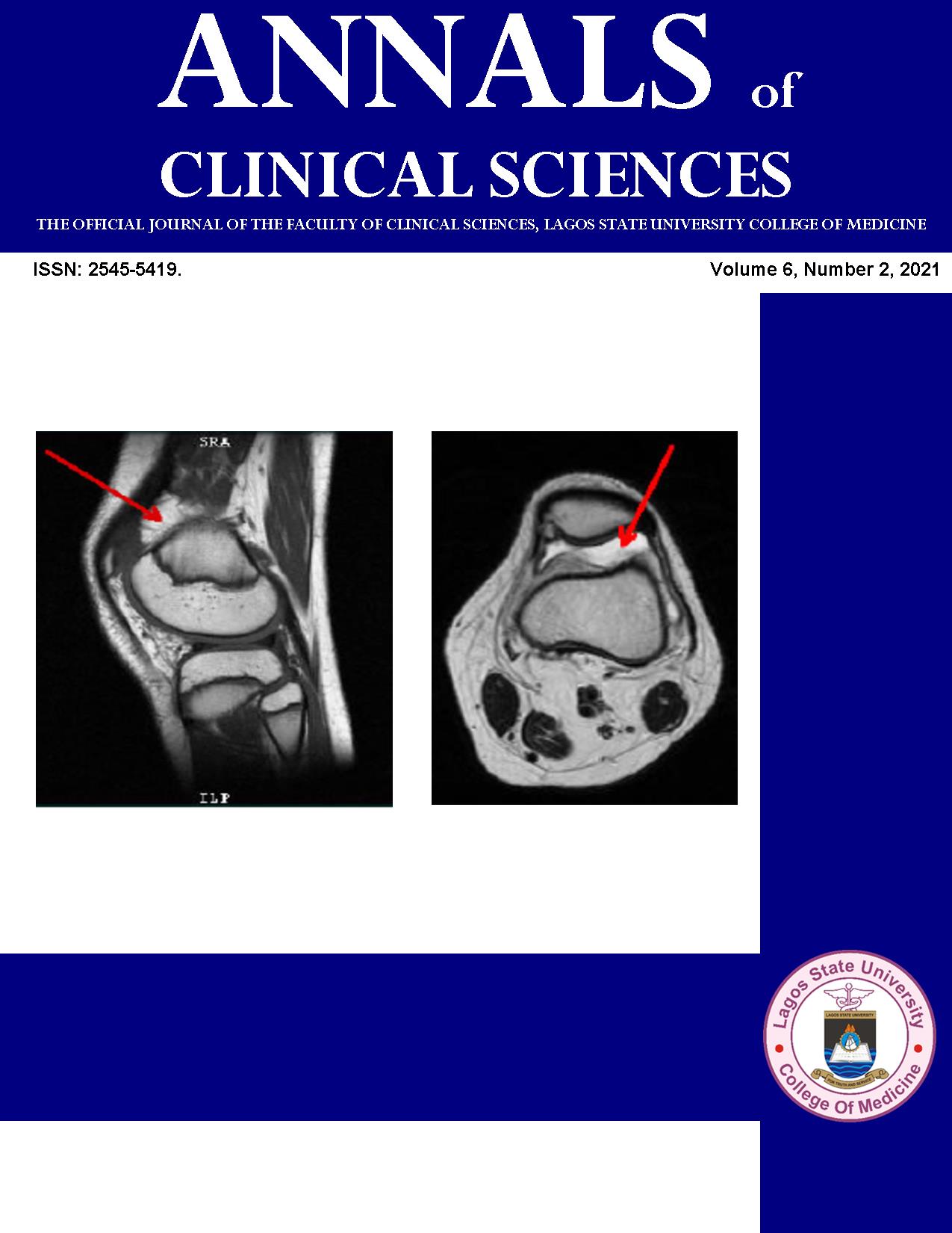 					View Vol. 6 No. 2 (2021): Annals of Clinical Sciences
				