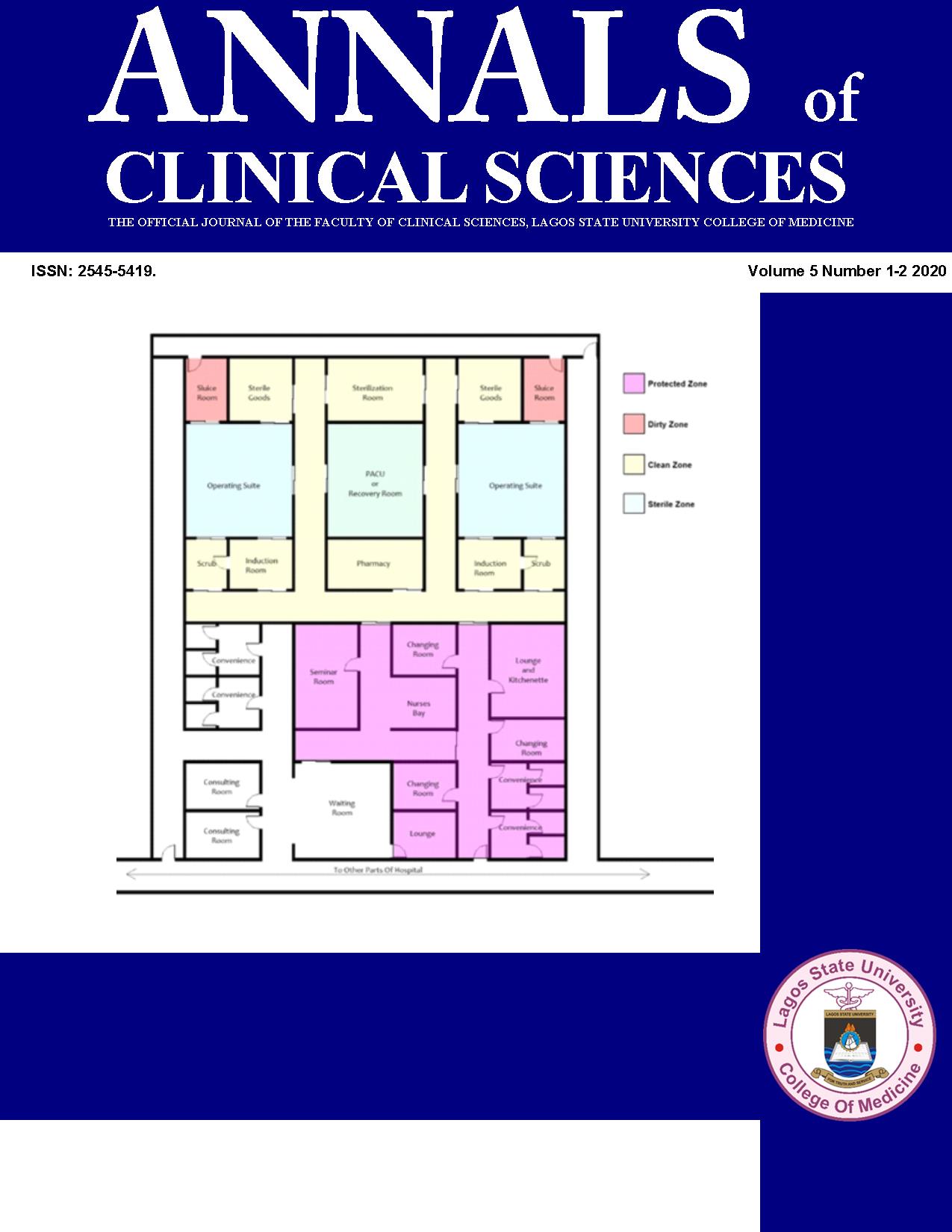 					View Vol. 5 No. 1-2 (2020): Annals of Clinical Sciences 
				